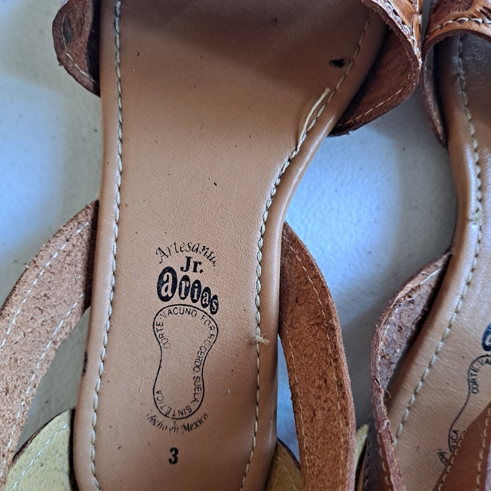 Brown Mexican Huaraches - Picture 6 of 7